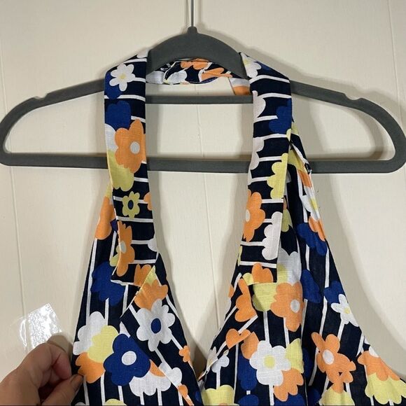 NWT - ModCloth Genuine Genius Halter Jumpsuit - Picture 4 of 7